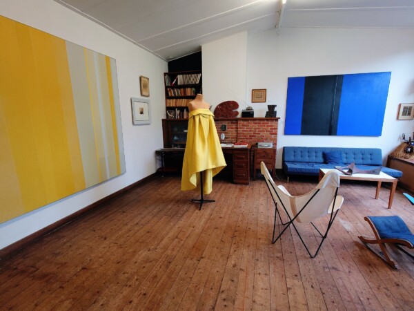© VLife Blog vlife.blog Belgien Im Atelier des belgischen Malers Luc Peire.