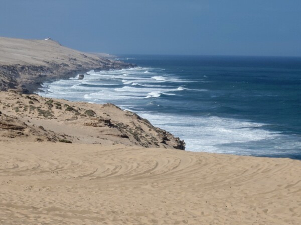 © VLife Blog vlife.blog In Tamri treffen sich der Atlantik und die Sanddünen.