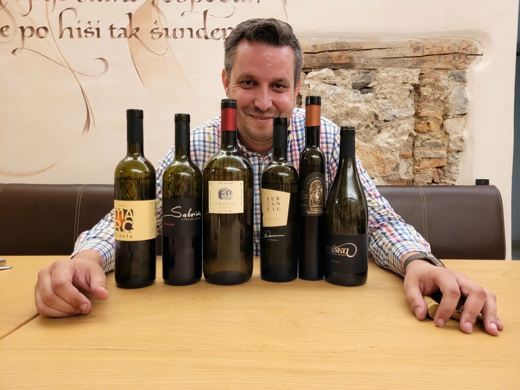 © VLife Blog – vlife.blog Weinkenner Erik Žabar vom Restaurant Gostilna Krhne in Vipava.