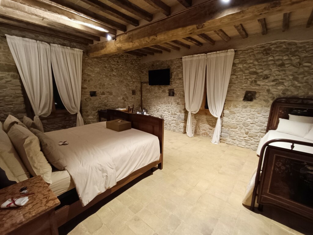 © VLife Blog vlife.blog – Zimmer im Resort Podere Tovari in Anghiari.
