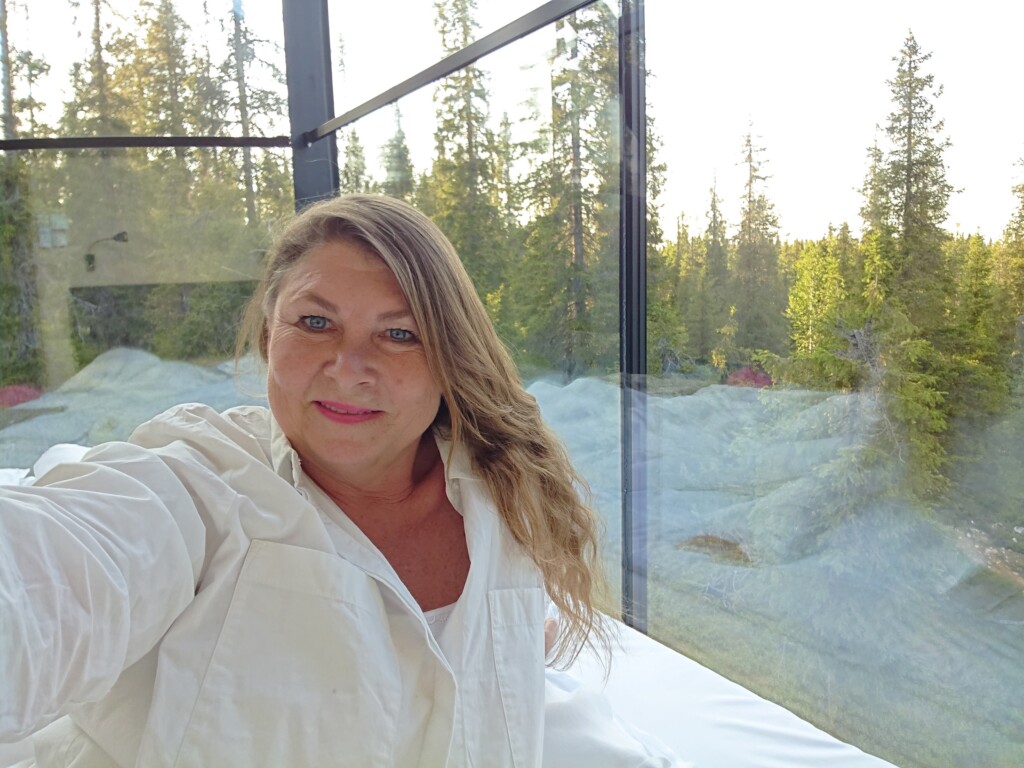 © VLife Blog vlife.blog Selfie im Magical Pond in Ruka-Kuusamo.