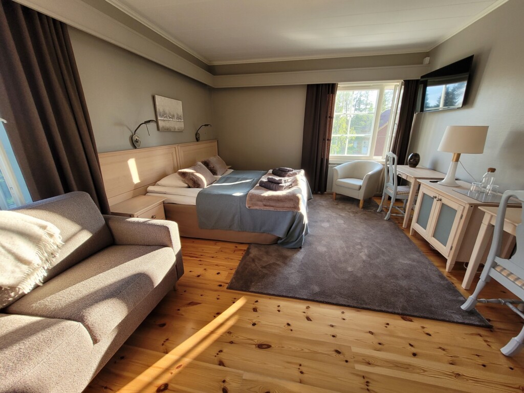© VLife Blog vlife.blog Stilvolles Zimmer im House of Northern Senses in Virkkula in der Region Kuusamo.